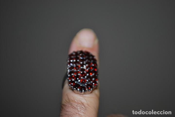 Antig&uuml;edades: Anillo de plata con PIEDRAS . - Foto 9
