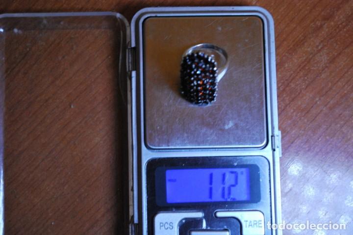 Antig&uuml;edades: Anillo de plata con PIEDRAS . - Foto 10