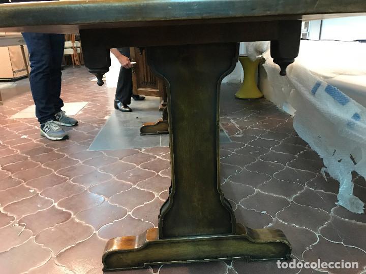 Antig&uuml;edades: Mesa de comedor madera nogal Valent&iacute; - Foto 3