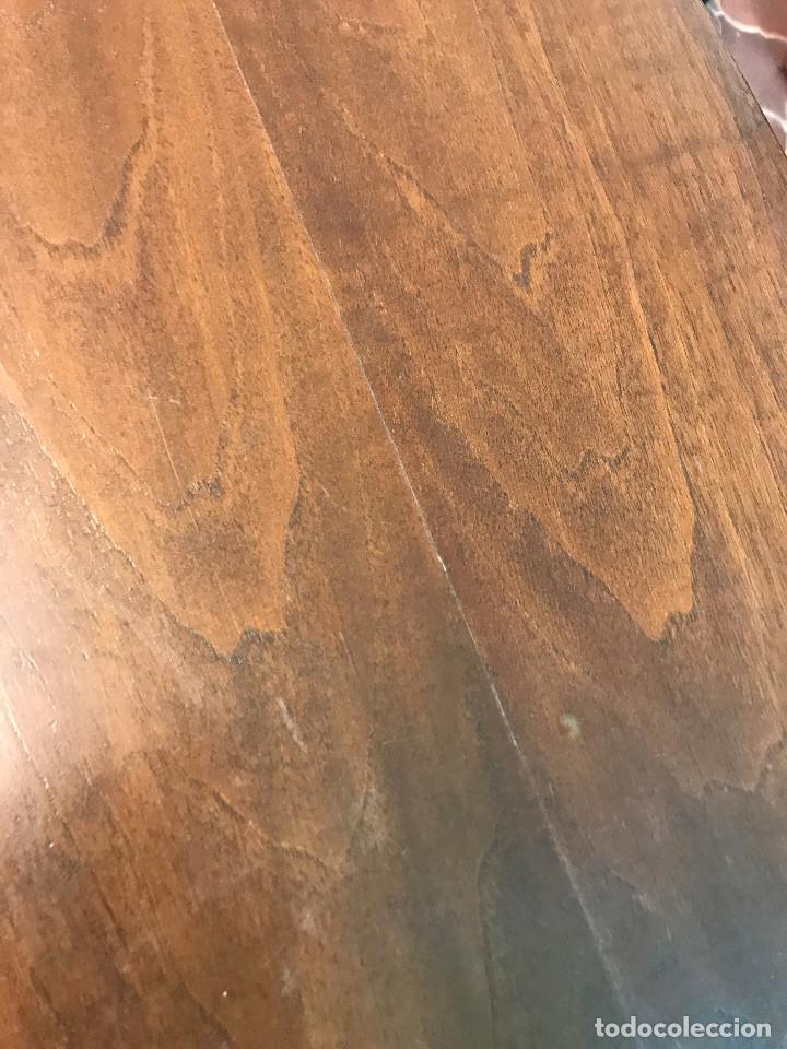 Antig&uuml;edades: Mesa de comedor madera nogal Valent&iacute; - Foto 4