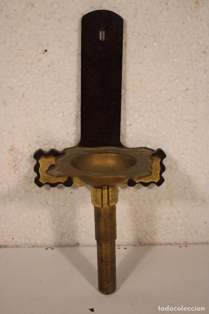 Antig&uuml;edades: antiguo candelabro aplique - Foto 1
