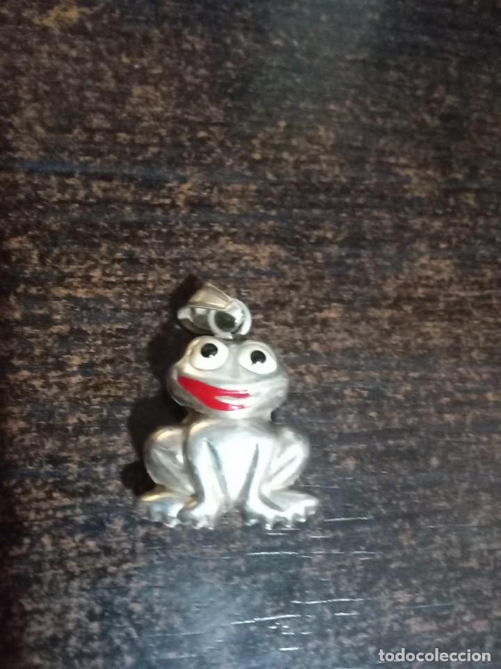 Antig&uuml;edades: Rana de plata.Silver Frog. - Foto 1
