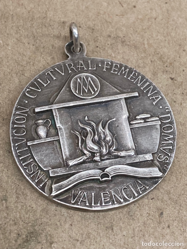 Antig&uuml;edades: Medalla de plata religiosa - Foto 2