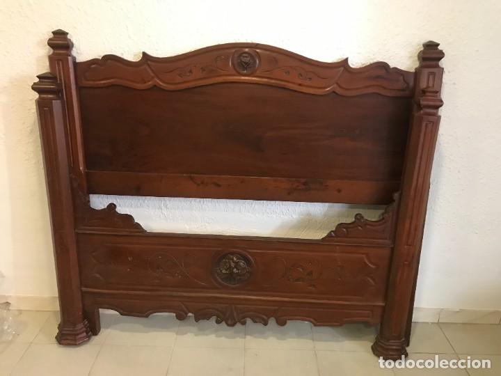 Antig&uuml;edades: CAMA DITADA RESTAURADA - Foto 1