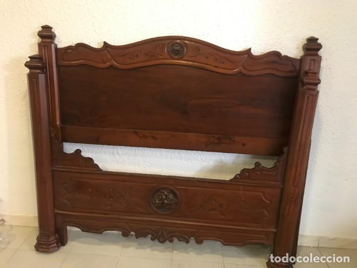 Antig&uuml;edades: CAMA DITADA RESTAURADA - Foto 2