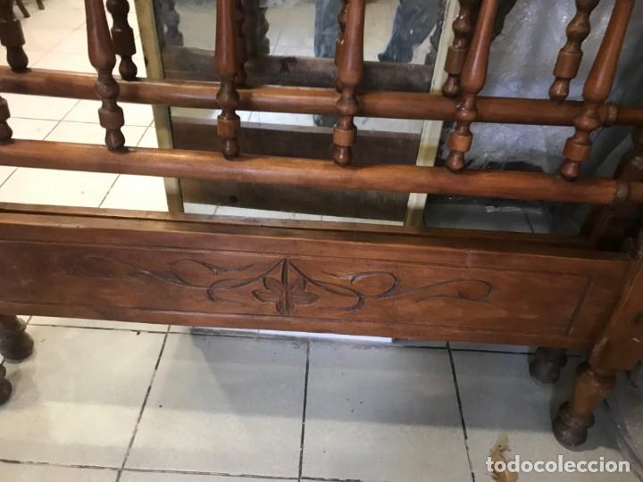 Antig&uuml;edades: CAMA ALFONSINA RESTAURADA - Foto 7