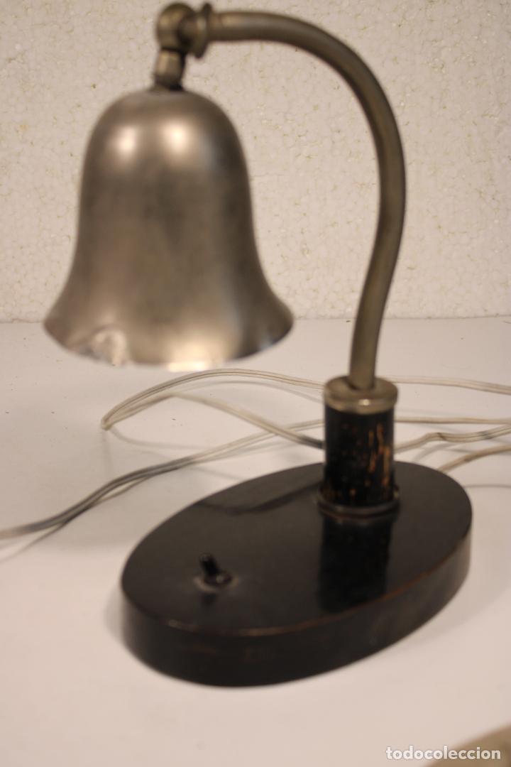 Antig&uuml;edades: lampara de mesa antigua - Foto 3