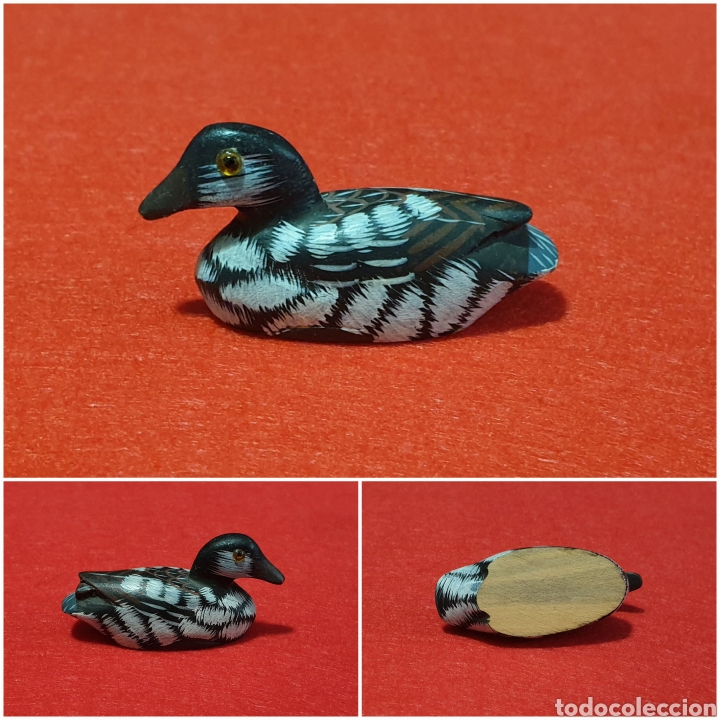 Antig&uuml;edades: Patos de madera pintados a mano - Foto 3