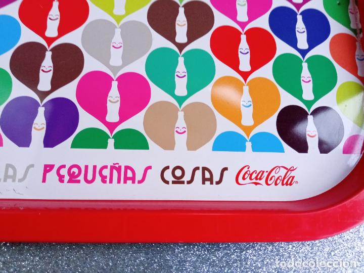 Antig&uuml;edades: BANDEJA DE METAL COCACOLA - Foto 2