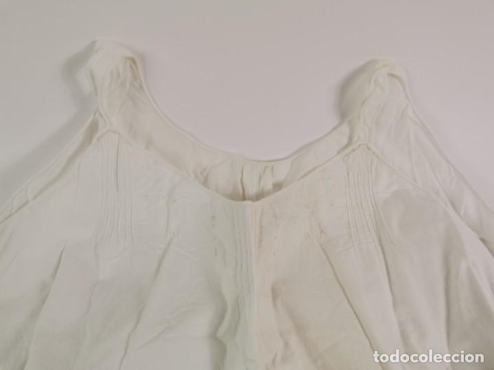 Antig&uuml;edades: CAMISON DE ALGODON, PRINCIPIOS S.XX. - Foto 2