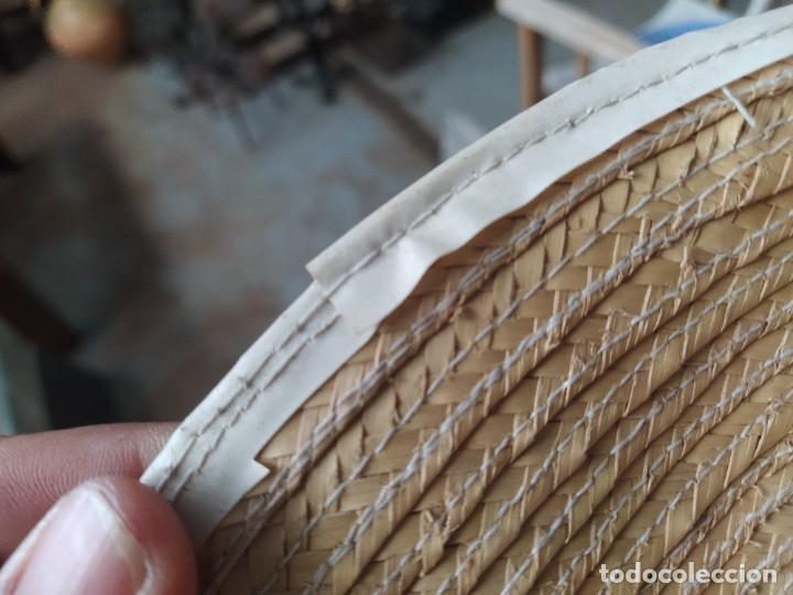 Antig&uuml;edades: SOMBRERO HOJA DE PALMA.. - Foto 8