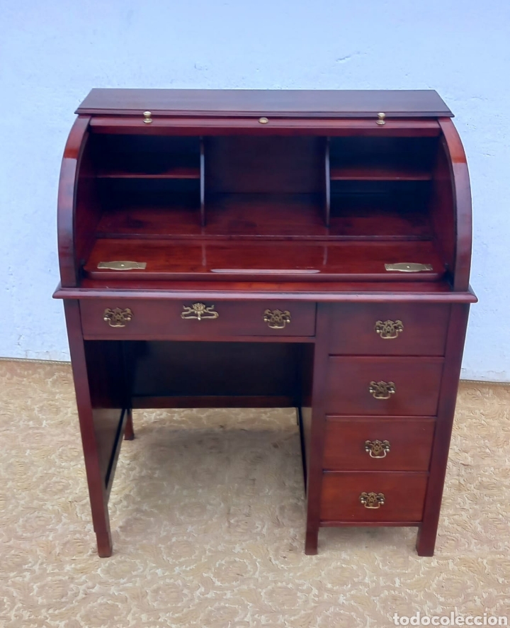 Antig&uuml;edades: Escrito antig&uuml;o de madera - Foto 4