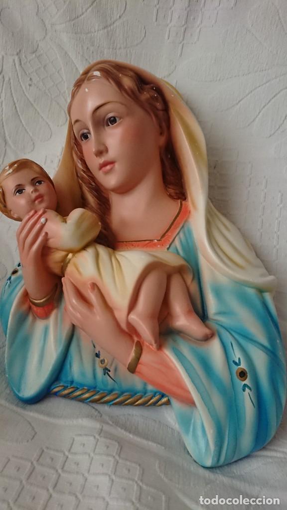Antig&uuml;edades: PLAFON VIRGEN CON EL NI&Ntilde;O - Foto 1