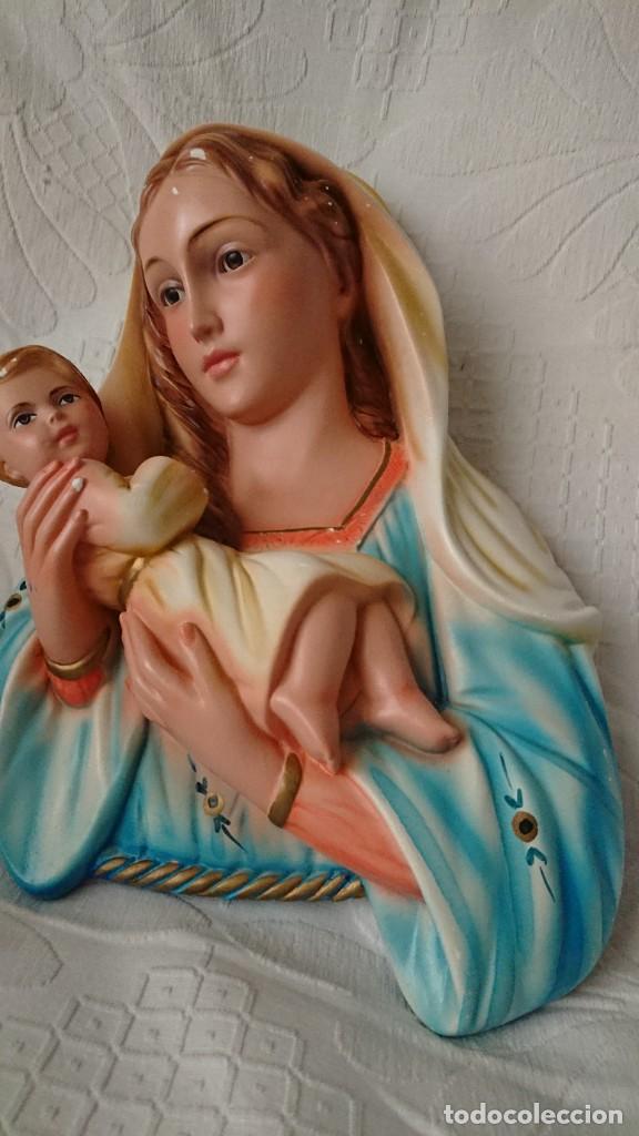 Antig&uuml;edades: PLAFON VIRGEN CON EL NI&Ntilde;O - Foto 2