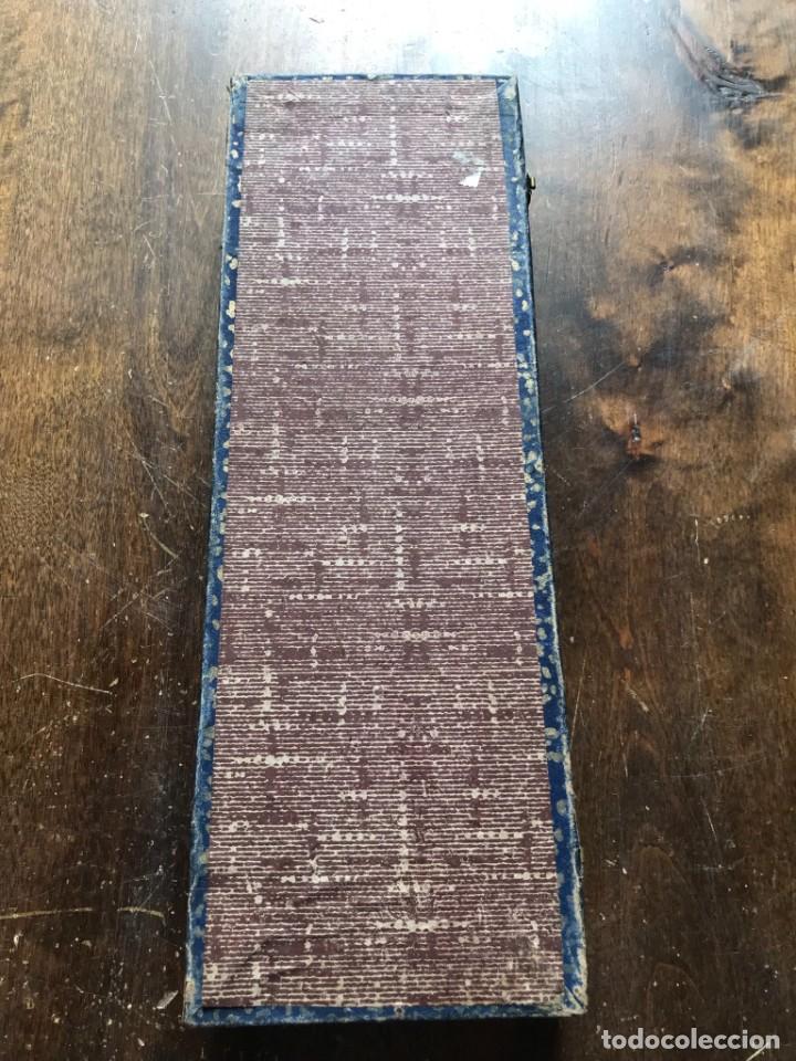 Antig&uuml;edades: Pala para servir mango alpaca - Foto 5