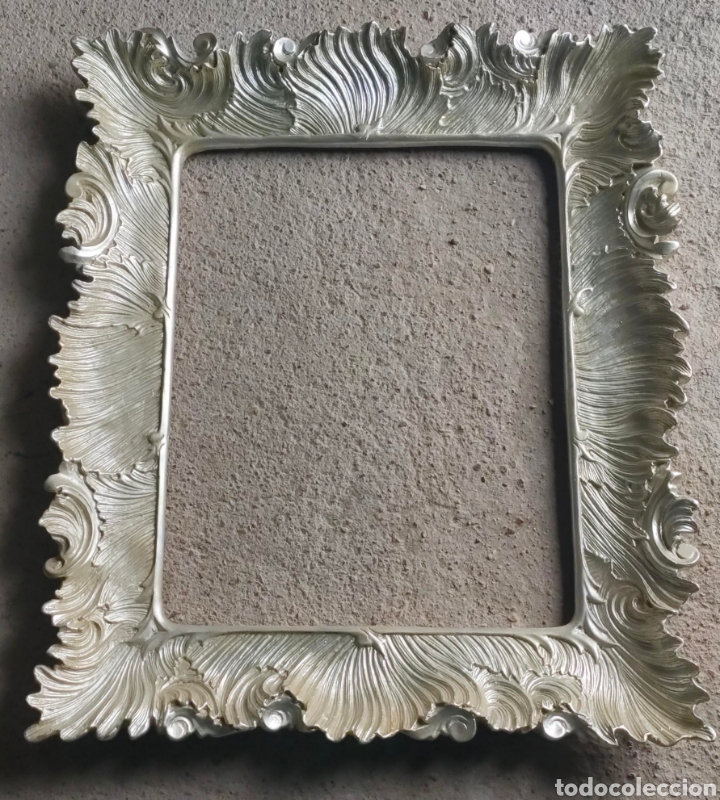 Antig&uuml;edades: Marco plateado - Foto 1