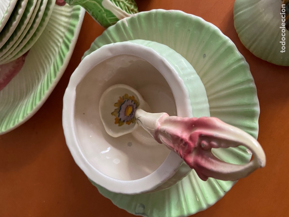 Antig&uuml;edades: Original vajilla para pescado de manises - Foto 3
