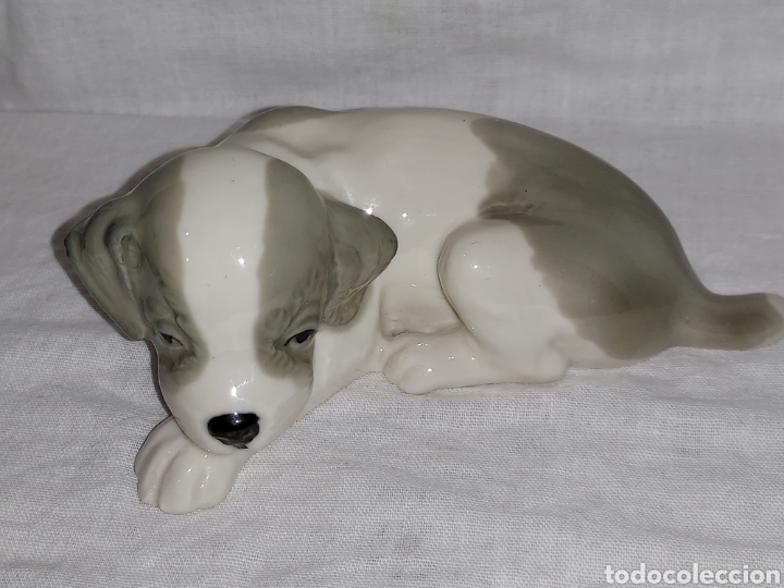 Antig&uuml;edades: BONITO PERRO DE PORCELANA - Foto 2