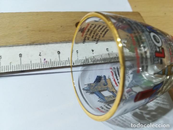 Antig&uuml;edades: VASO CRISTAL DECORADO - Foto 3