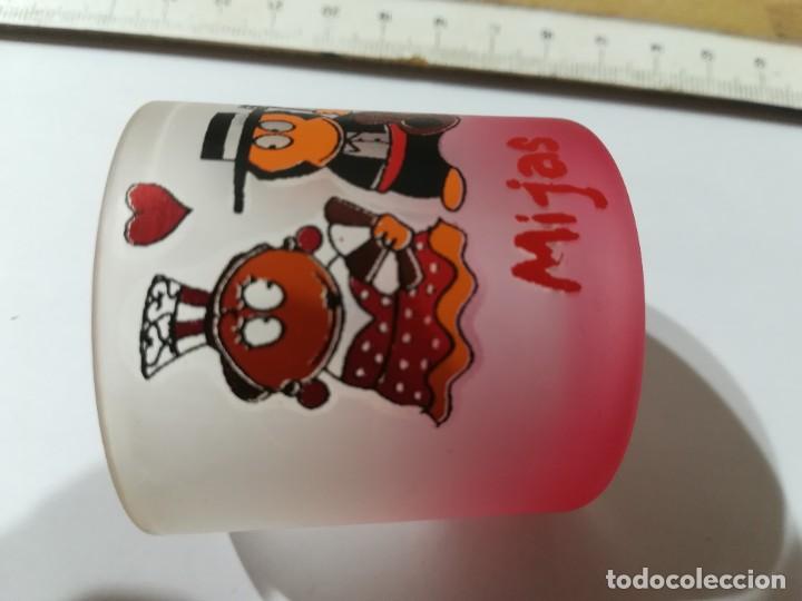 Antig&uuml;edades: VASO CRISTAL CHUPITO DECORADO - Foto 1