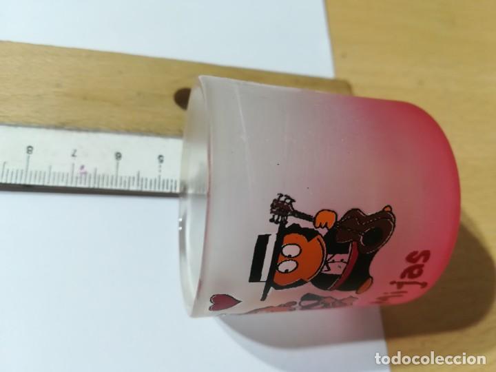 Antig&uuml;edades: VASO CRISTAL CHUPITO DECORADO - Foto 2