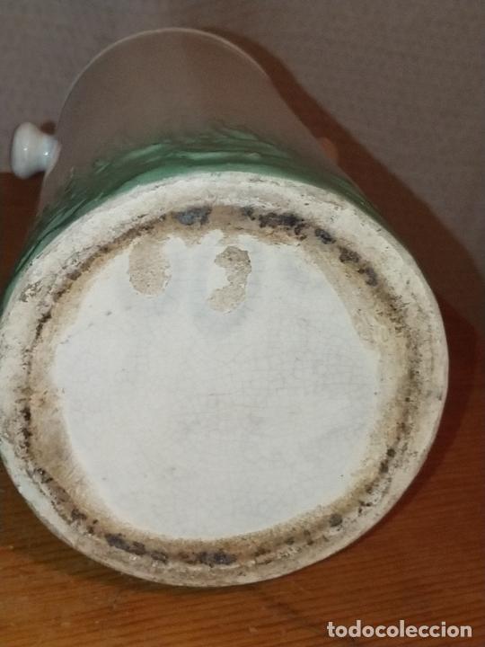 Antig&uuml;edades: Lechera en cer&aacute;mica con vaca en relieve - Foto 7