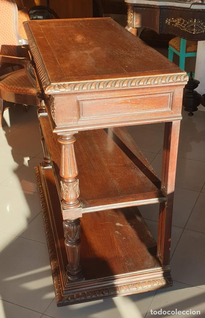Antig&uuml;edades: Trinchero de roble antiguo - Foto 5