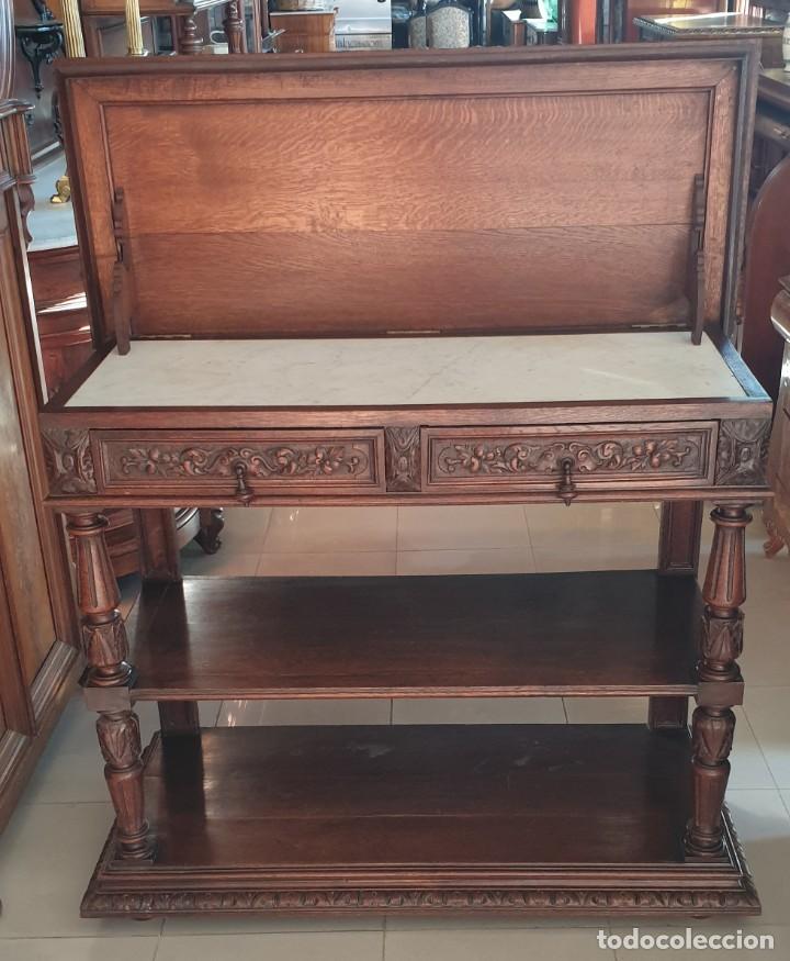 Antig&uuml;edades: Trinchero de roble antiguo - Foto 6