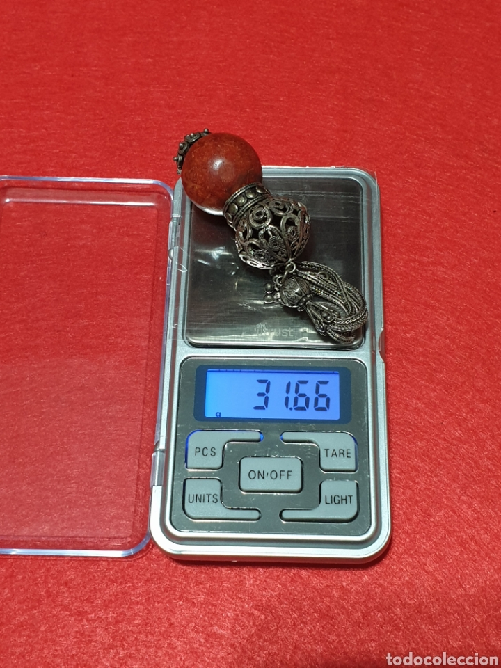Antig&uuml;edades: Colgante bola Santa Tecla con cadena - Foto 9