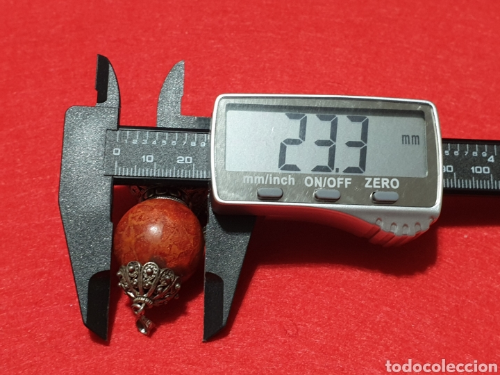 Antig&uuml;edades: Colgante bola Santa Tecla con cadena - Foto 13
