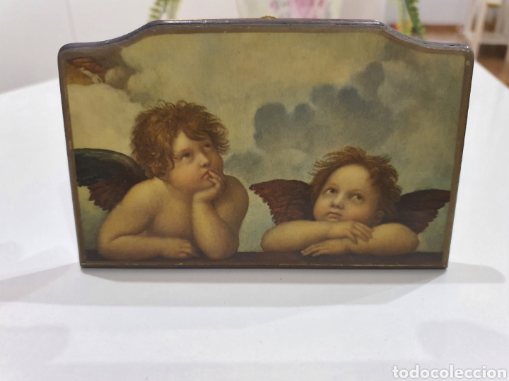 Antig&uuml;edades: Tablilla con impresi&oacute;n de querubines . - Foto 2
