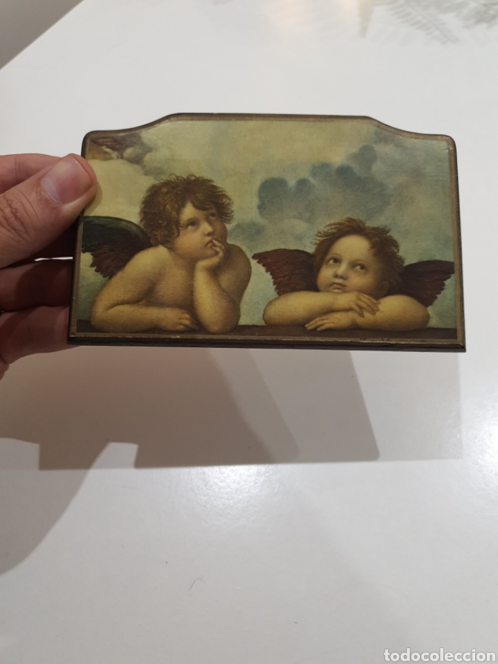 Antig&uuml;edades: Tablilla con impresi&oacute;n de querubines . - Foto 3