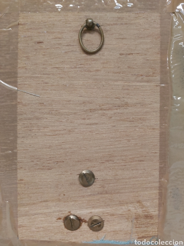 Antig&uuml;edades: Cruz benditera bronce esmalte cloissone - Foto 7