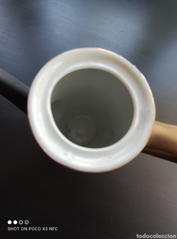 Antig&uuml;edades: Cafetera porcelana japonesa - Foto 2