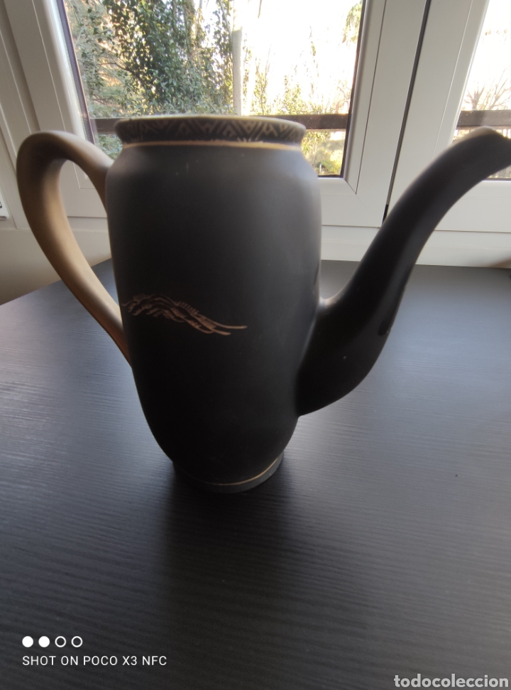 Antig&uuml;edades: Cafetera porcelana japonesa - Foto 4