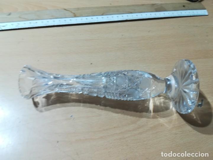 Antig&uuml;edades: FLORERO SOBRE MESA DE CRISTAL - Foto 2
