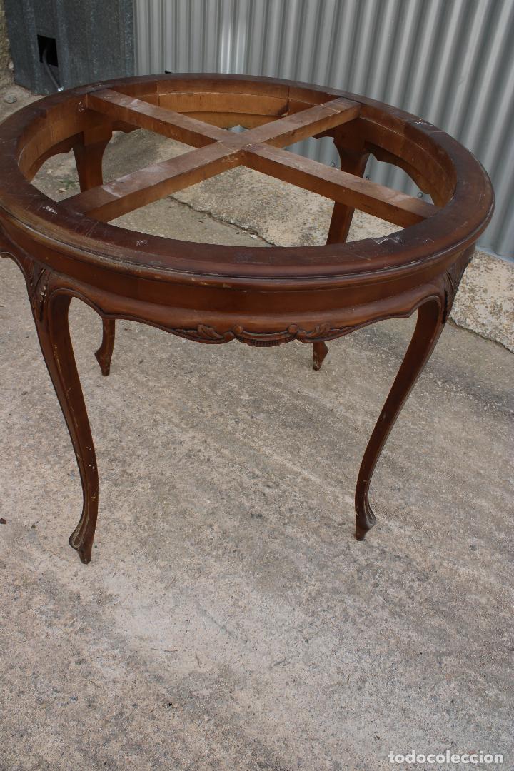 Antig&uuml;edades: mesa de centro velador - Foto 2