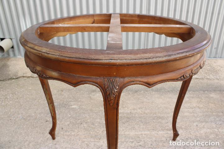 Antig&uuml;edades: mesa de centro velador - Foto 4