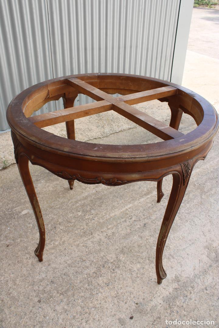 Antig&uuml;edades: mesa de centro velador - Foto 6