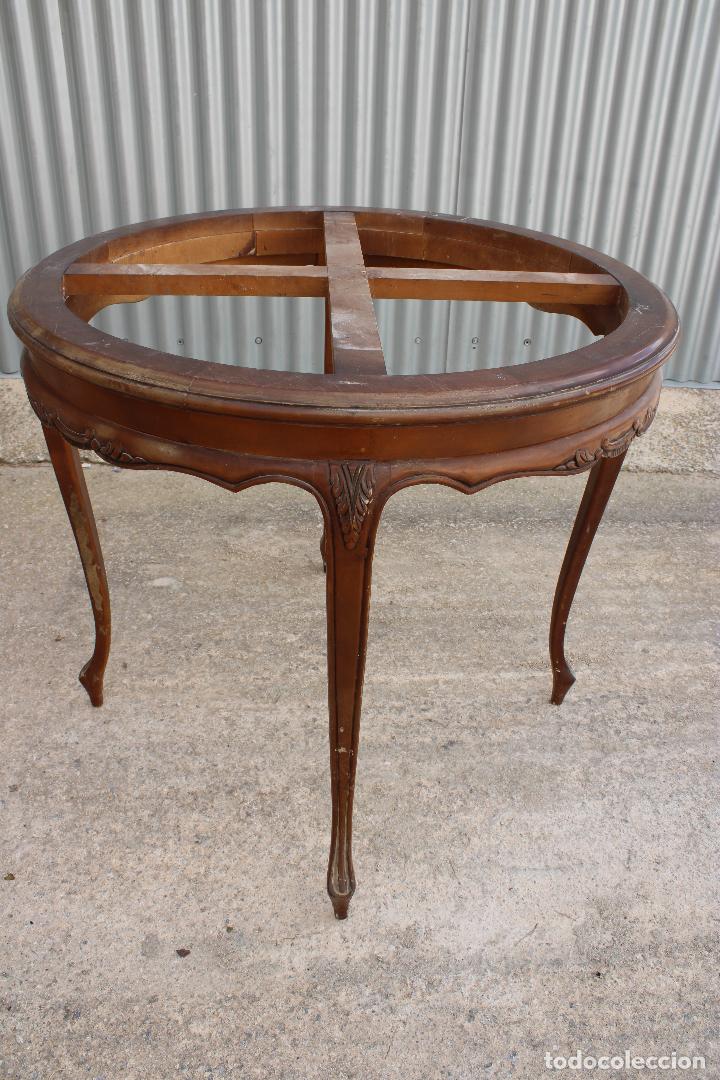 Antig&uuml;edades: mesa de centro velador - Foto 1