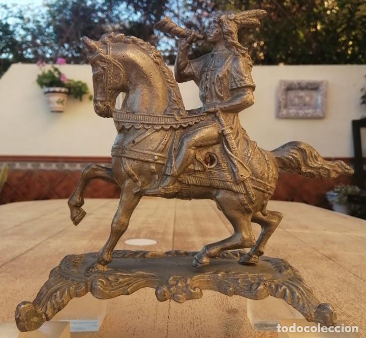 Antig&uuml;edades: Antiguo Jinete Trubach, Bugler - Foto 3