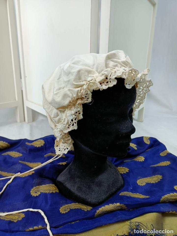 Antig&uuml;edades: ANTIGUO GORRO DE DORMIR - Foto 2