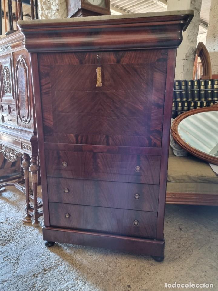 Antig&uuml;edades: Simfonier chapado en caoba - Foto 6