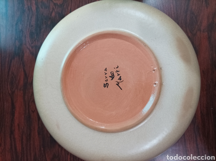 Antig&uuml;edades: Plato de cer&aacute;mica Serra - Foto 2