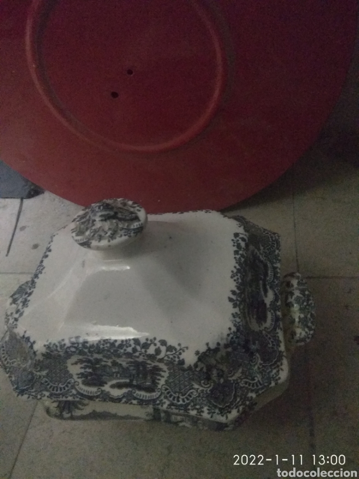 Antig&uuml;edades: Sopera porcelana - Foto 6