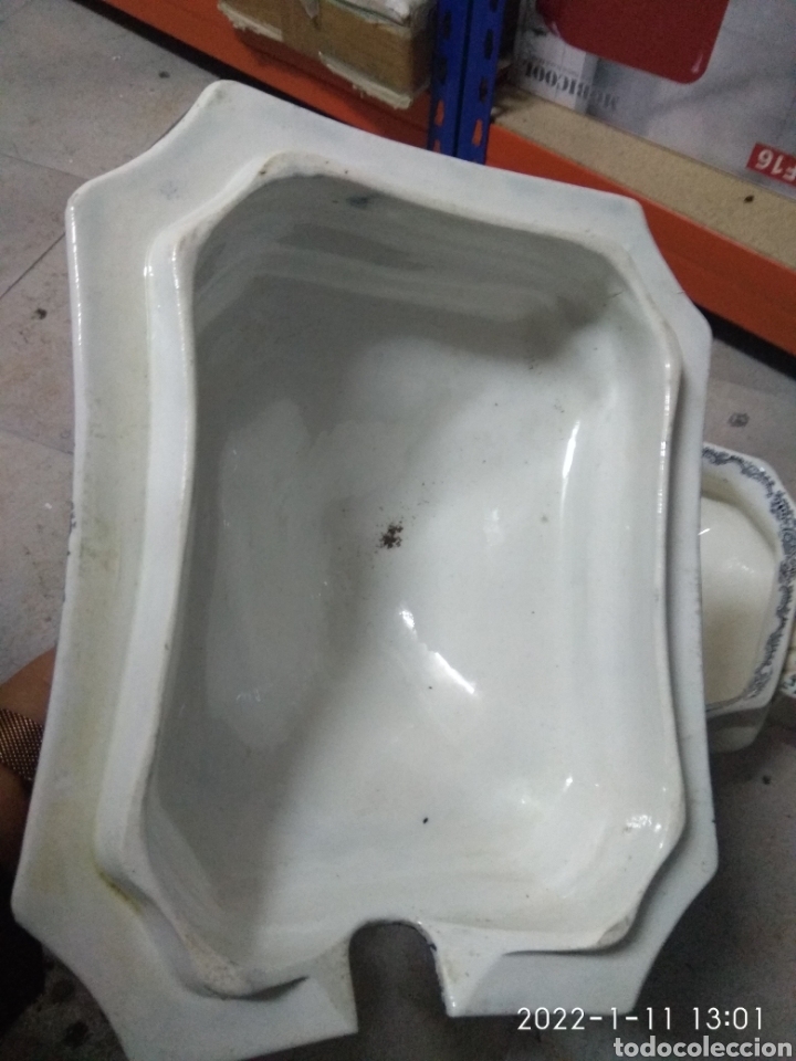 Antig&uuml;edades: Sopera porcelana - Foto 8