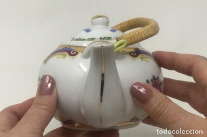 Antig&uuml;edades: Tetera porcelana de Limoges - Foto 3