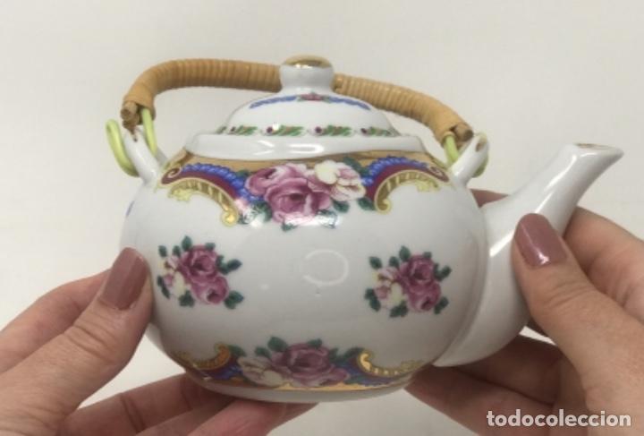 Antig&uuml;edades: Tetera porcelana de Limoges - Foto 4
