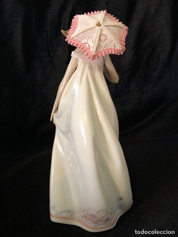Antig&uuml;edades: LLADRO: N&uacute;m: 7636. BAJO EL SOL DE PRIMAVERA. - Foto 4