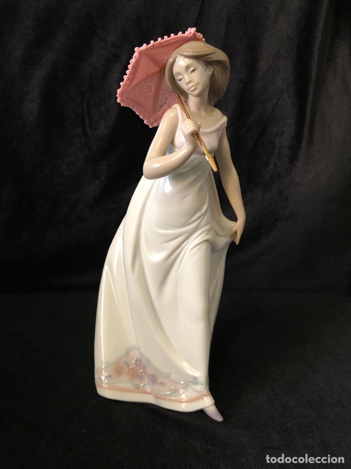 Antig&uuml;edades: LLADRO: N&uacute;m: 7636. BAJO EL SOL DE PRIMAVERA. - Foto 1